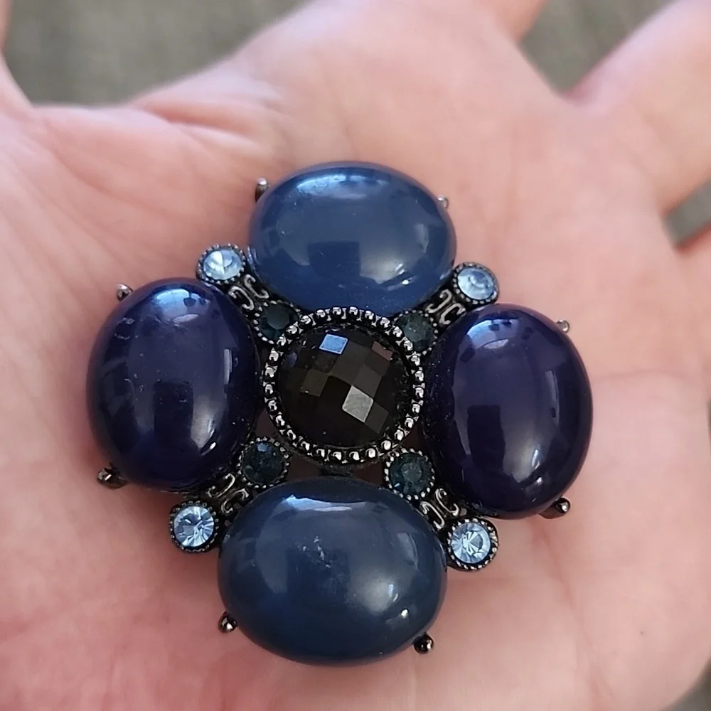 Vintage Art Deco Victorian Brooch Pendant